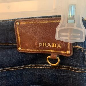Authentic Prada Straight Leg Jeans 27